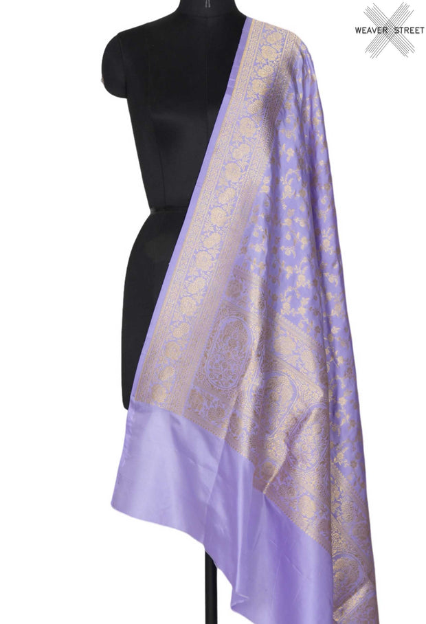 MauvekatansilkBanarasidupattawithfloraljaal_1_main