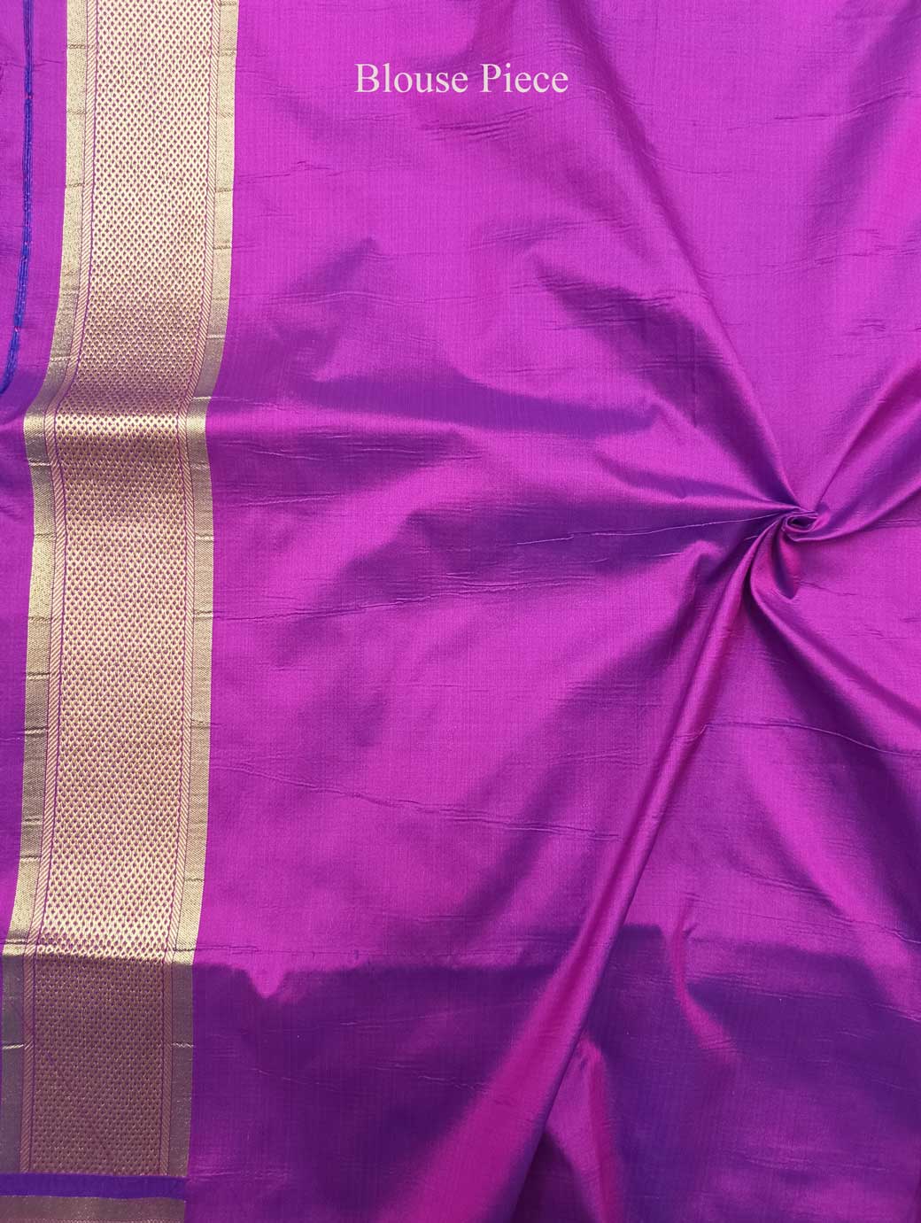 Purple Katan Silk Handwoven Banarasi saree with Tiger Shikarga Jaal