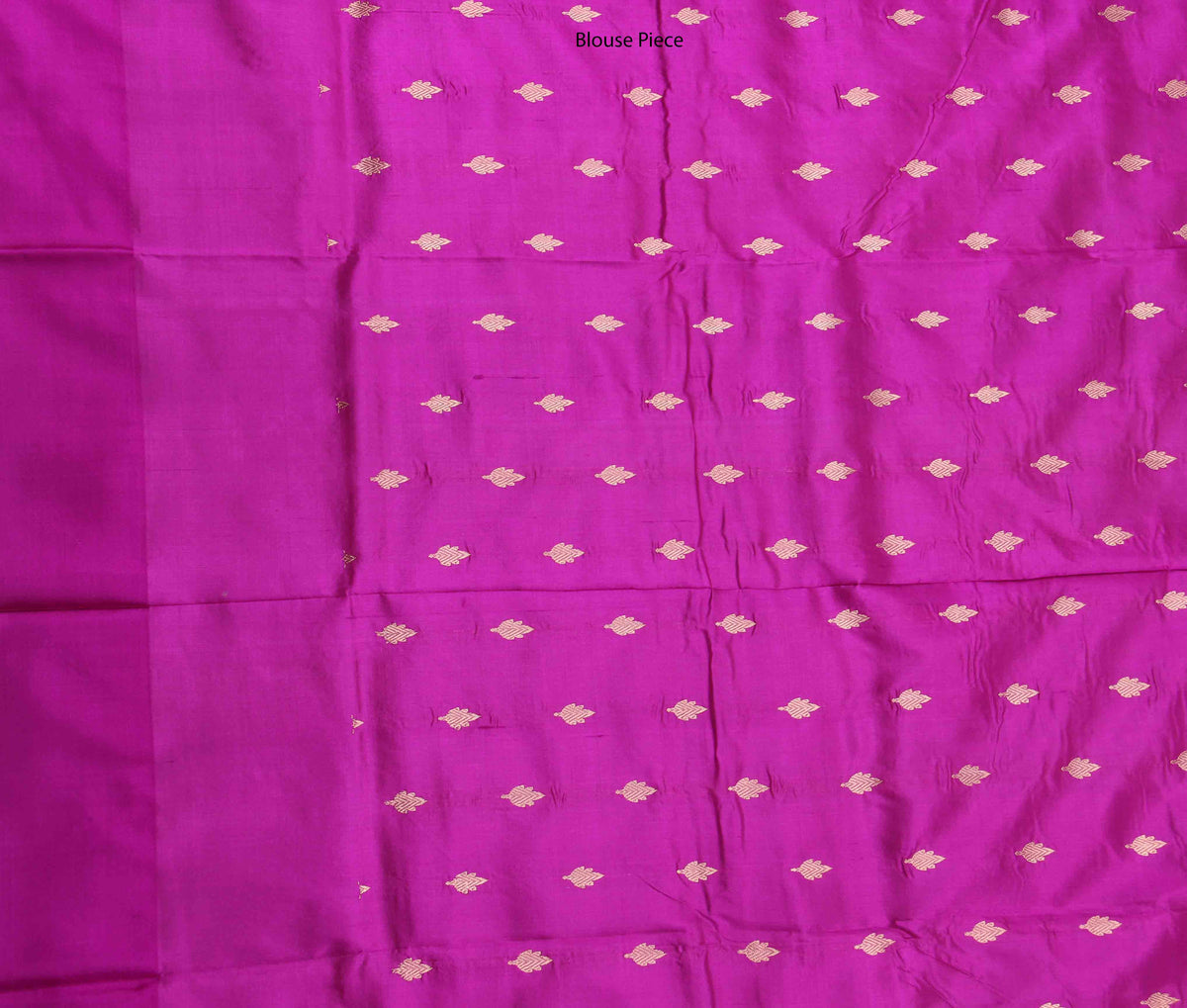 Beige Black Multi color katan silk handwoven Banarasi saree with checks (4) Blouse
